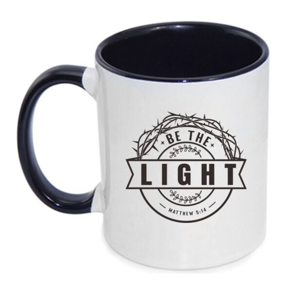 Be the Light - Inner Coloured Mug Thumbnail