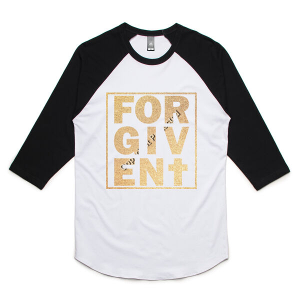 Forgiven - AS Colour Mens Raglan Tee Thumbnail